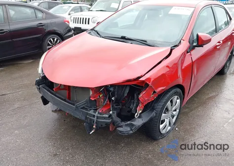 2014 Toyota Corolla Le из США, поврежденный, VIN 5YFBURHE8EP099939